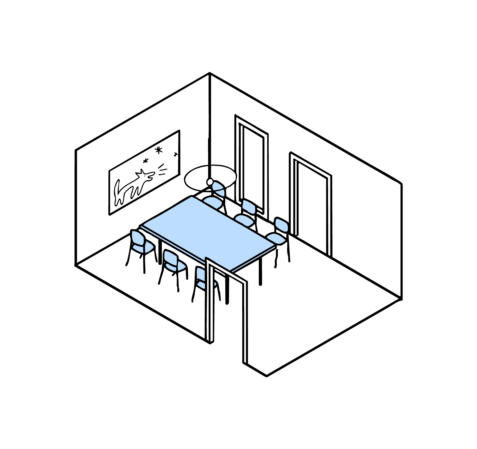 Basalt meting room