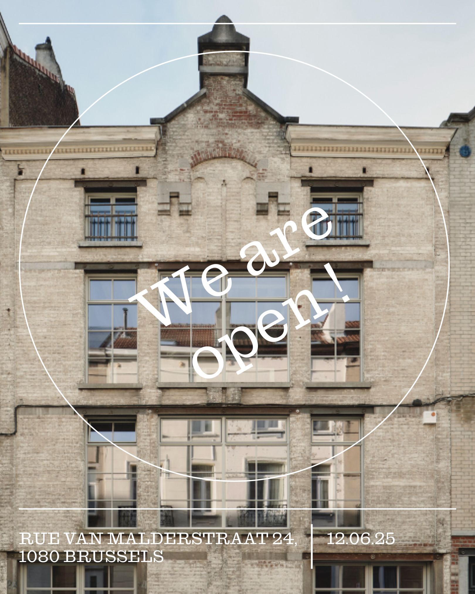 We are open !
